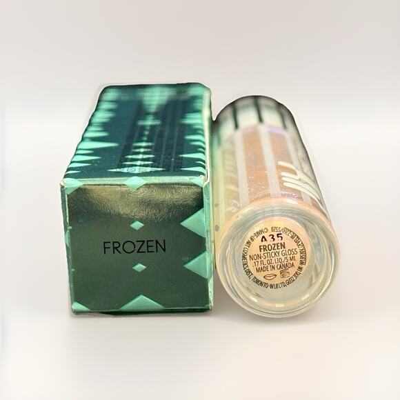 MAC Lipglass Air Non-Sticky Lip gloss - FROZEN - NIB 100% AUTHENTIC - Picture 4 of 5